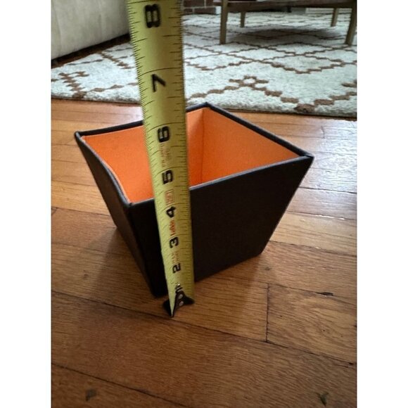 Autumn Leaf Brown & Orange decorative basket - Picture 5 of 9